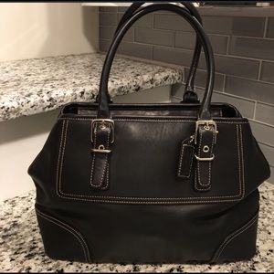 Leather Genuine Coach Bag